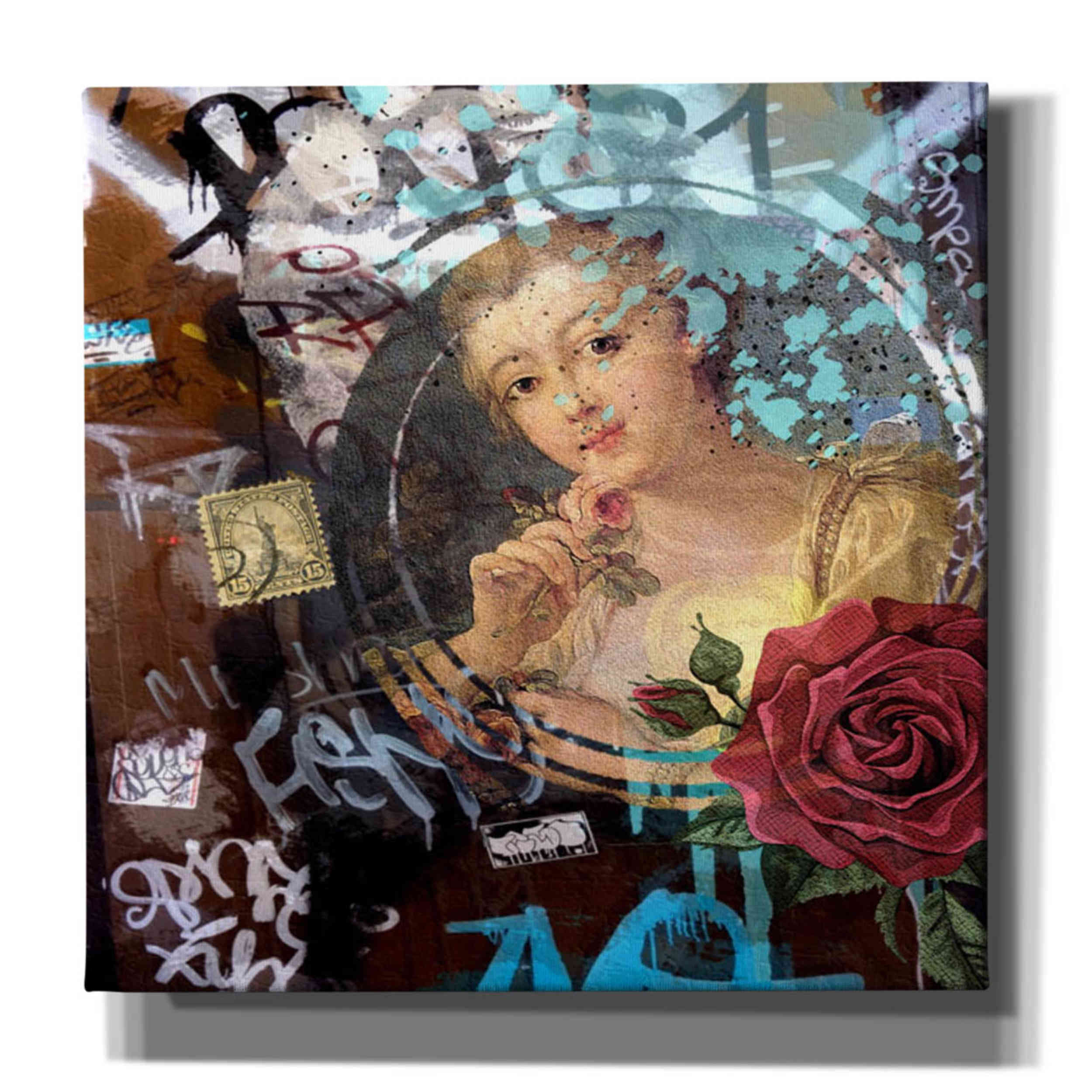 'Classic Graffiti' by Karen Smith, Canvas Wall Art