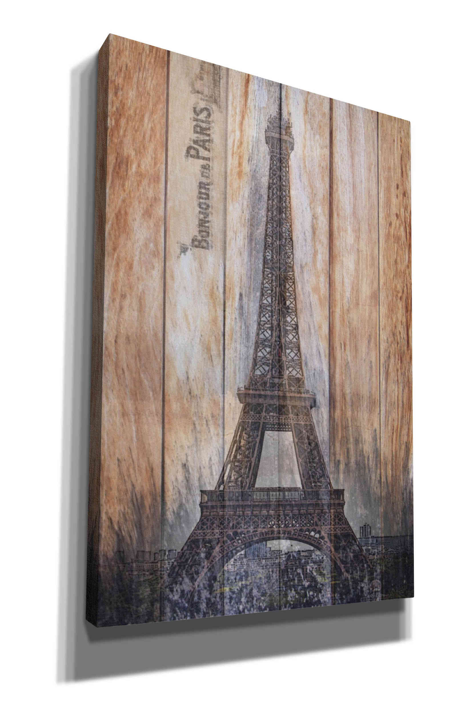 'Rustic Eiffel Tower' by Karen Smith, Canvas Wall Art
