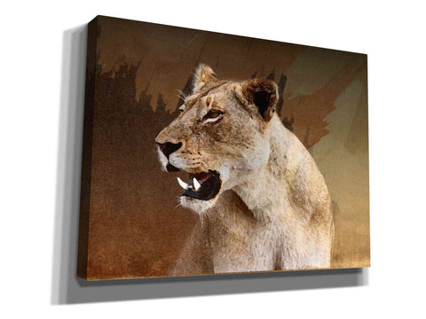 Image of 'Wildness Lioness' by Karen Smith, Canvas Wall Art