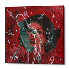 'Blast Off' by Craig Snodgrass, Canvas Wall Art