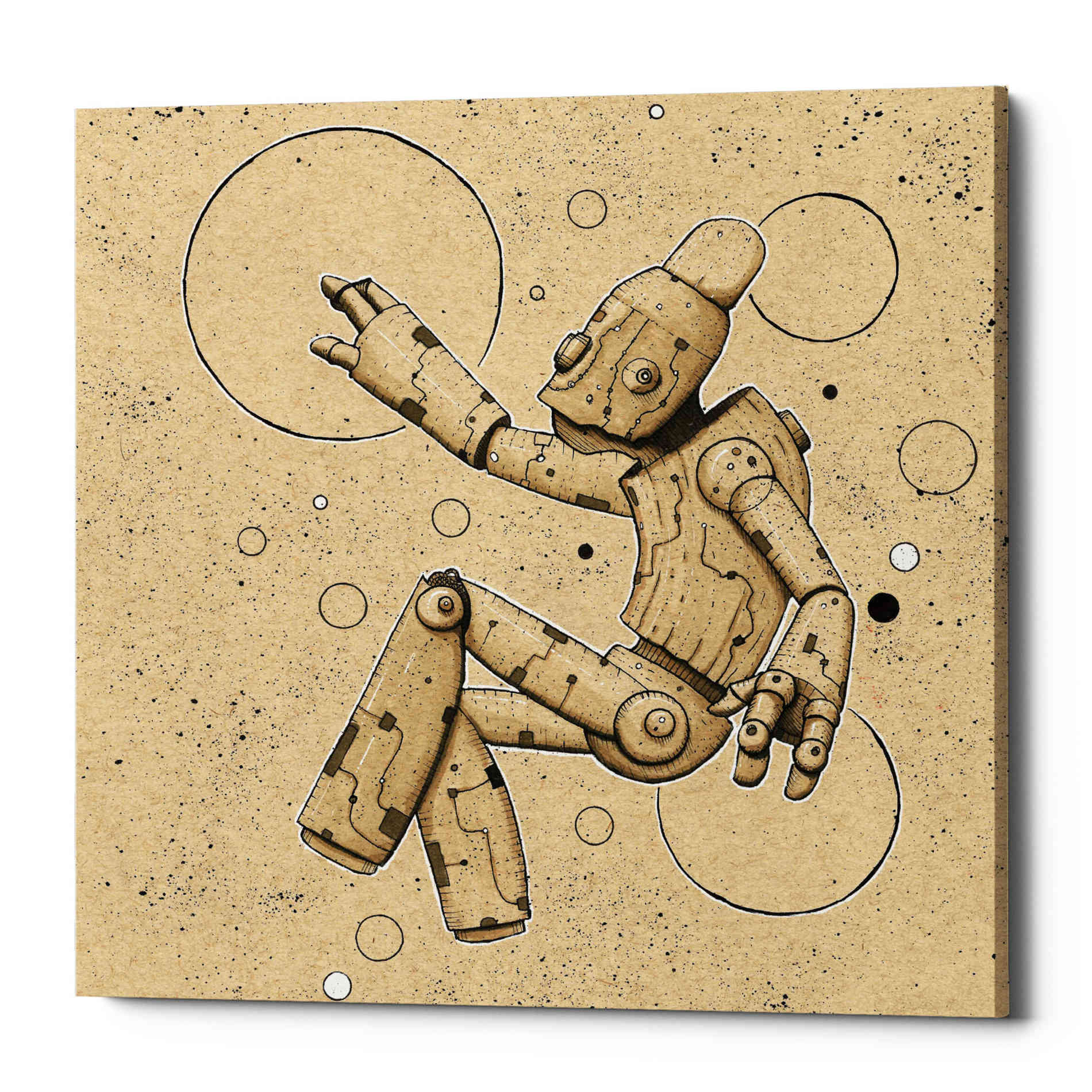 'Float Bot 1.0' by Craig Snodgrass, Canvas Wall Art