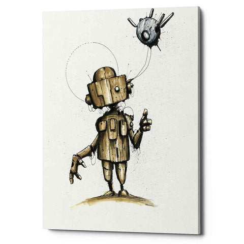 Image of 'Ink Bot 1.0' by Craig Snodgrass, Canvas Wall Art