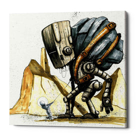 'Ink Bot 2.0' by Craig Snodgrass, Canvas Wall Art