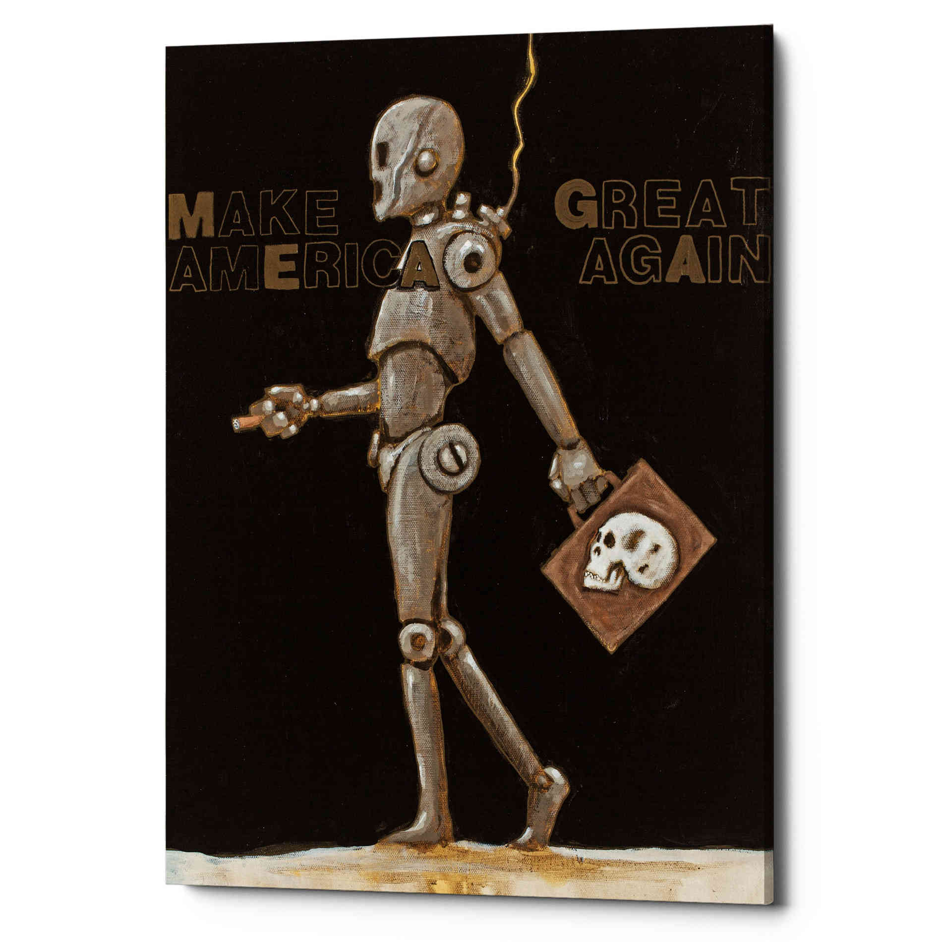 'Make America Great Again' by Craig Snodgrass, Canvas Wall Art