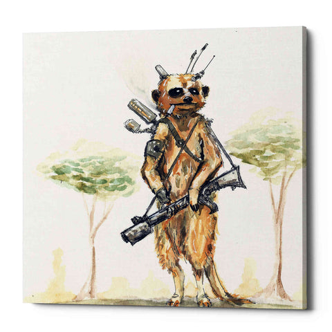 Image of 'Meerkat' by Craig Snodgrass, Canvas Wall Art