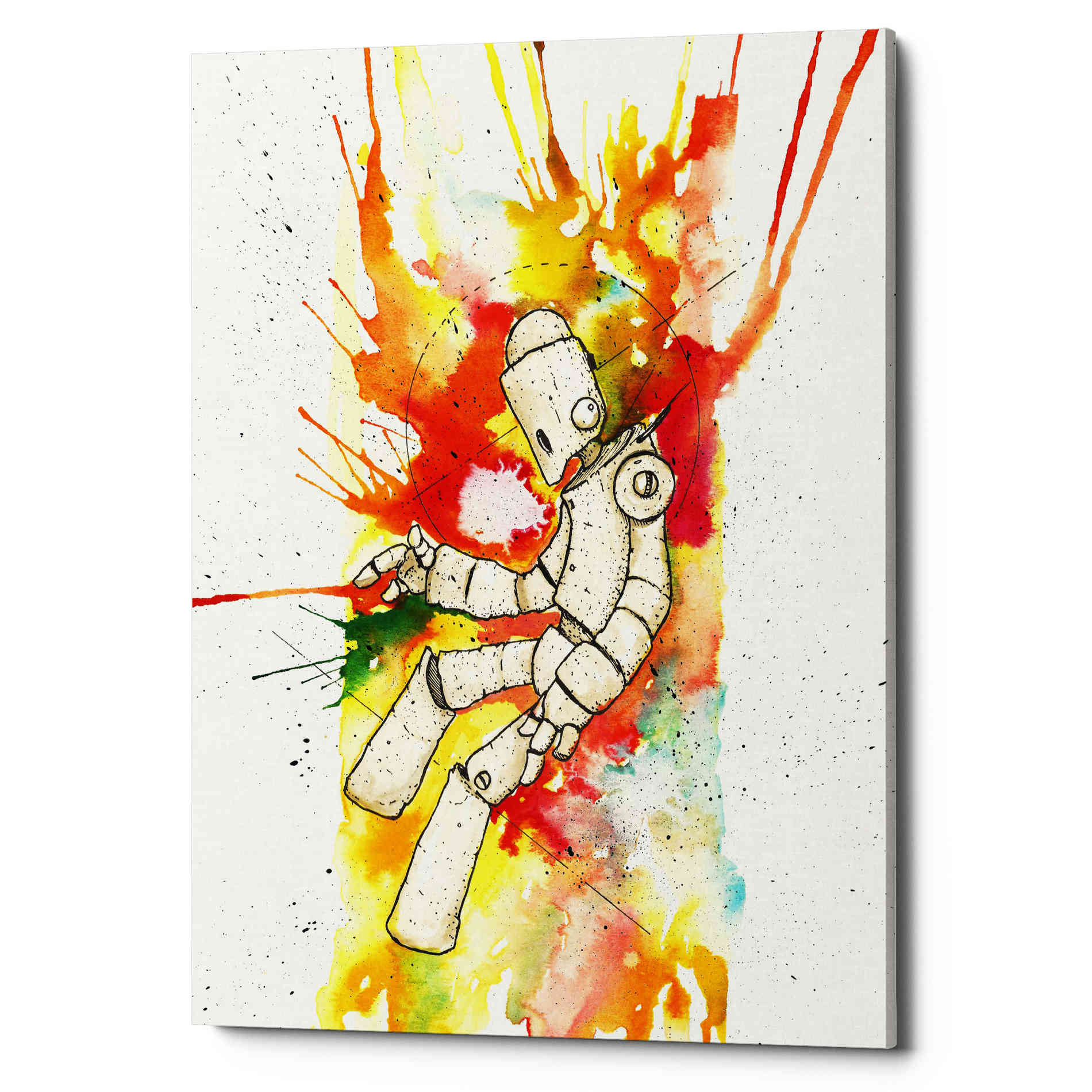 'Nebula Bot' by Craig Snodgrass, Canvas Wall Art