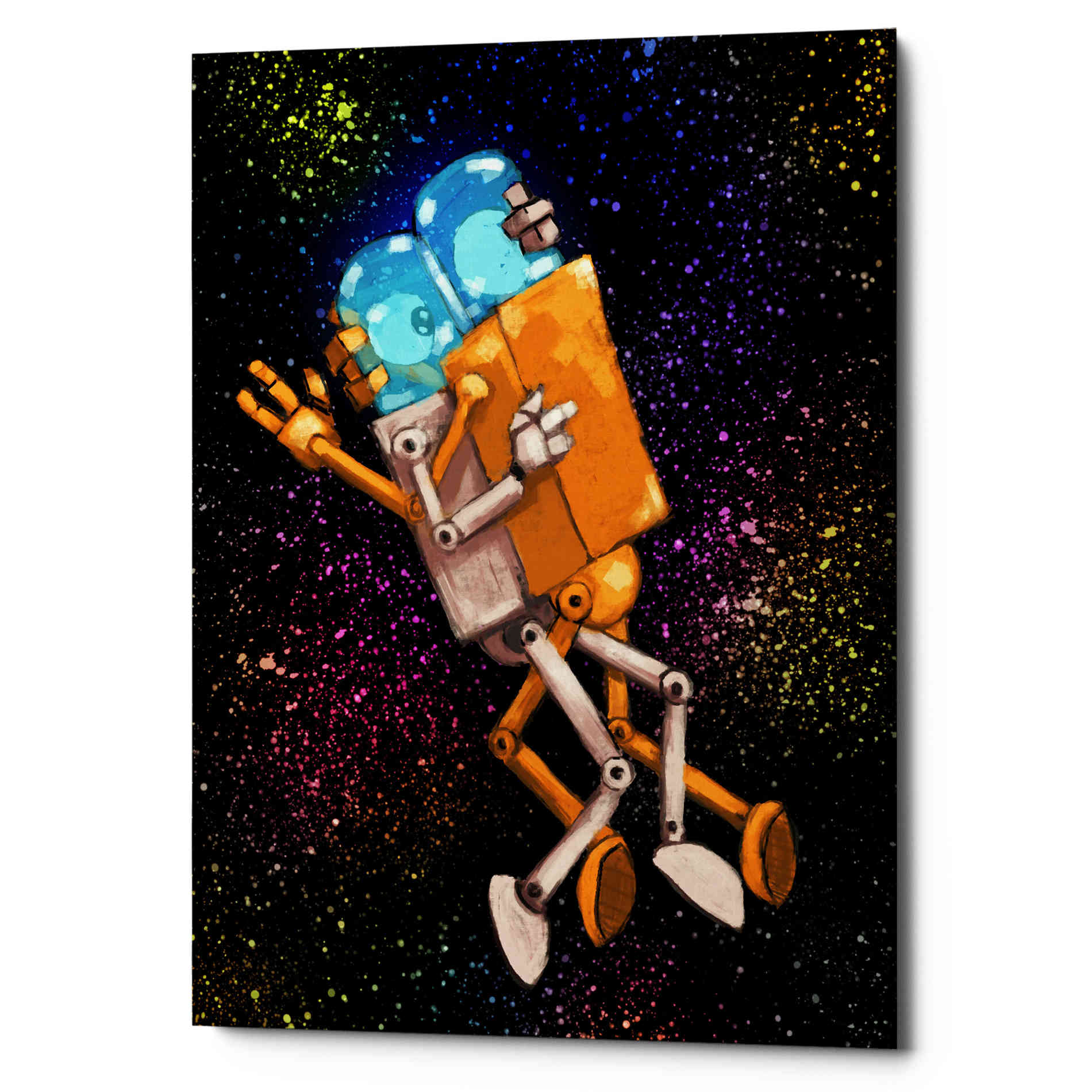 'Robo Love' by Craig Snodgrass, Canvas Wall Art