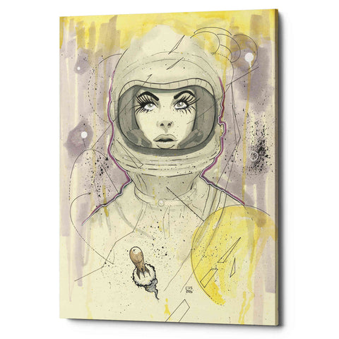 Image of 'Space Queen Gold' by Craig Snodgrass, Canvas Wall Art