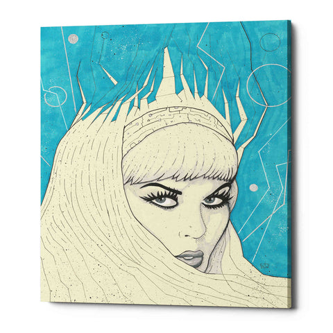 Image of 'Space Queen Ice' by Craig Snodgrass, Canvas Wall Art