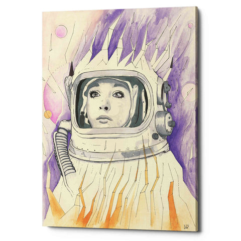 Image of 'Space Queen Reconstruct' by Craig Snodgrass, Canvas Wall Art