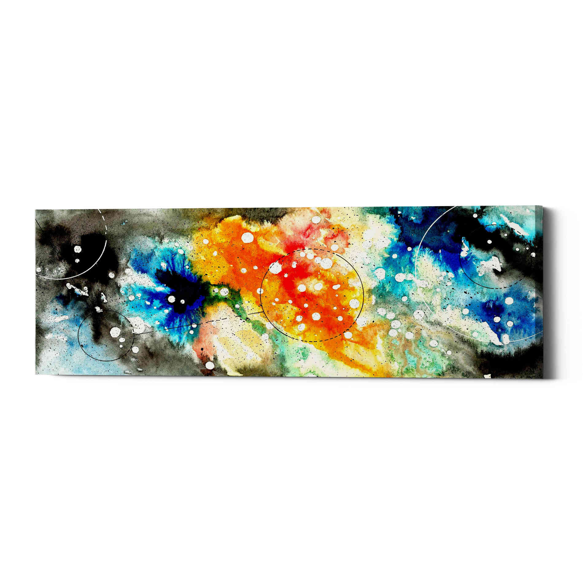 'Watercolor Nebula 1.0' by Craig Snodgrass, Canvas Wall Art