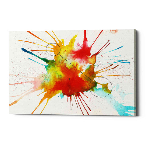 Image of 'Watercolor Splat' by Craig Snodgrass, Canvas Wall Art
