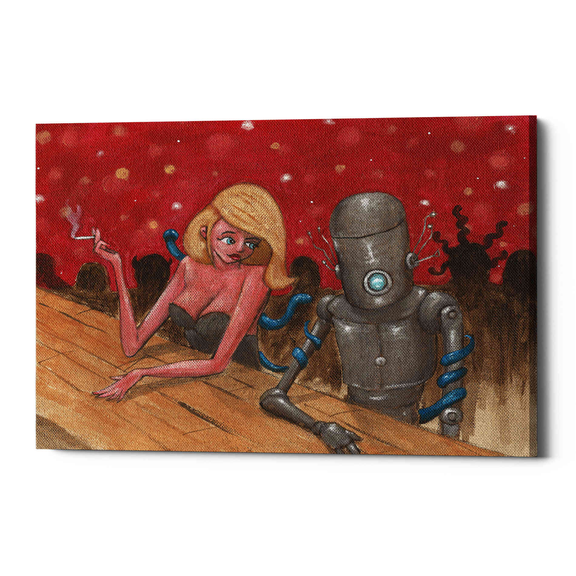 'Your Place?' by Craig Snodgrass, Canvas Wall Art