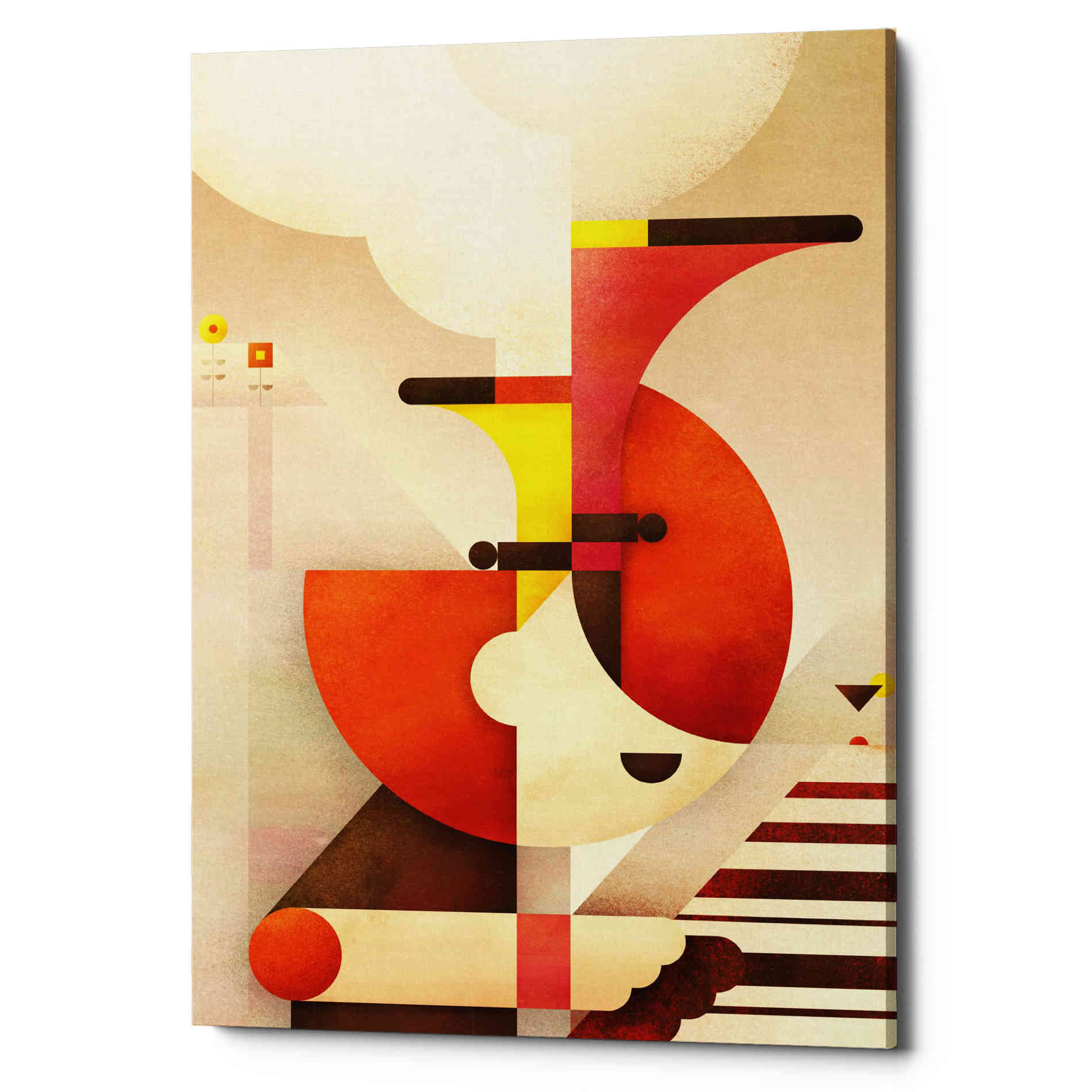 'Jazzman' by Antony Squizzato, Canvas Wall Art
