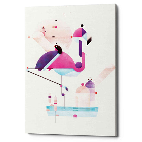 Image of 'Placido Flamingo' by Antony Squizzato, Canvas Wall Art