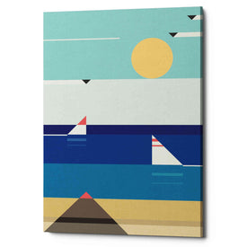 'Quiet Sea' by Antony Squizzato, Canvas Wall Art