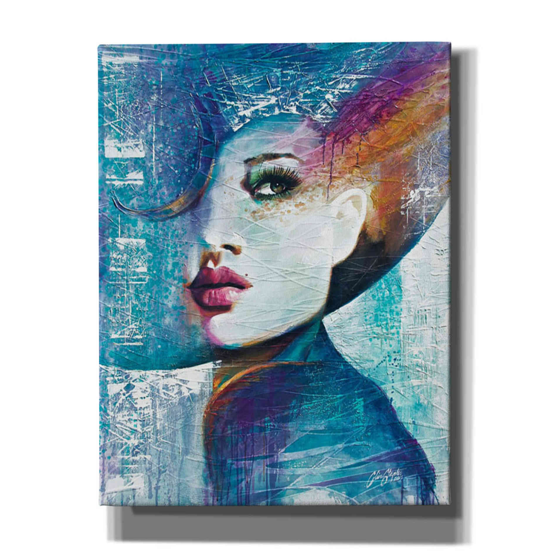 'Angie' by Colin John Staples, Giclee Canvas Wall Art