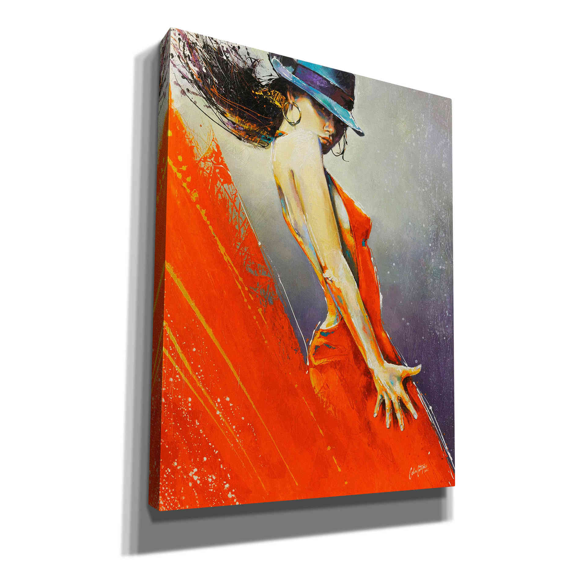 'Rubi' by Colin John Staples, Giclee Canvas Wall Art