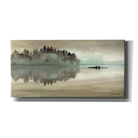 Image of 'Lake Fishing I' by Stellar Design Studio, Canvas Wall Art,Size 2 Landscape