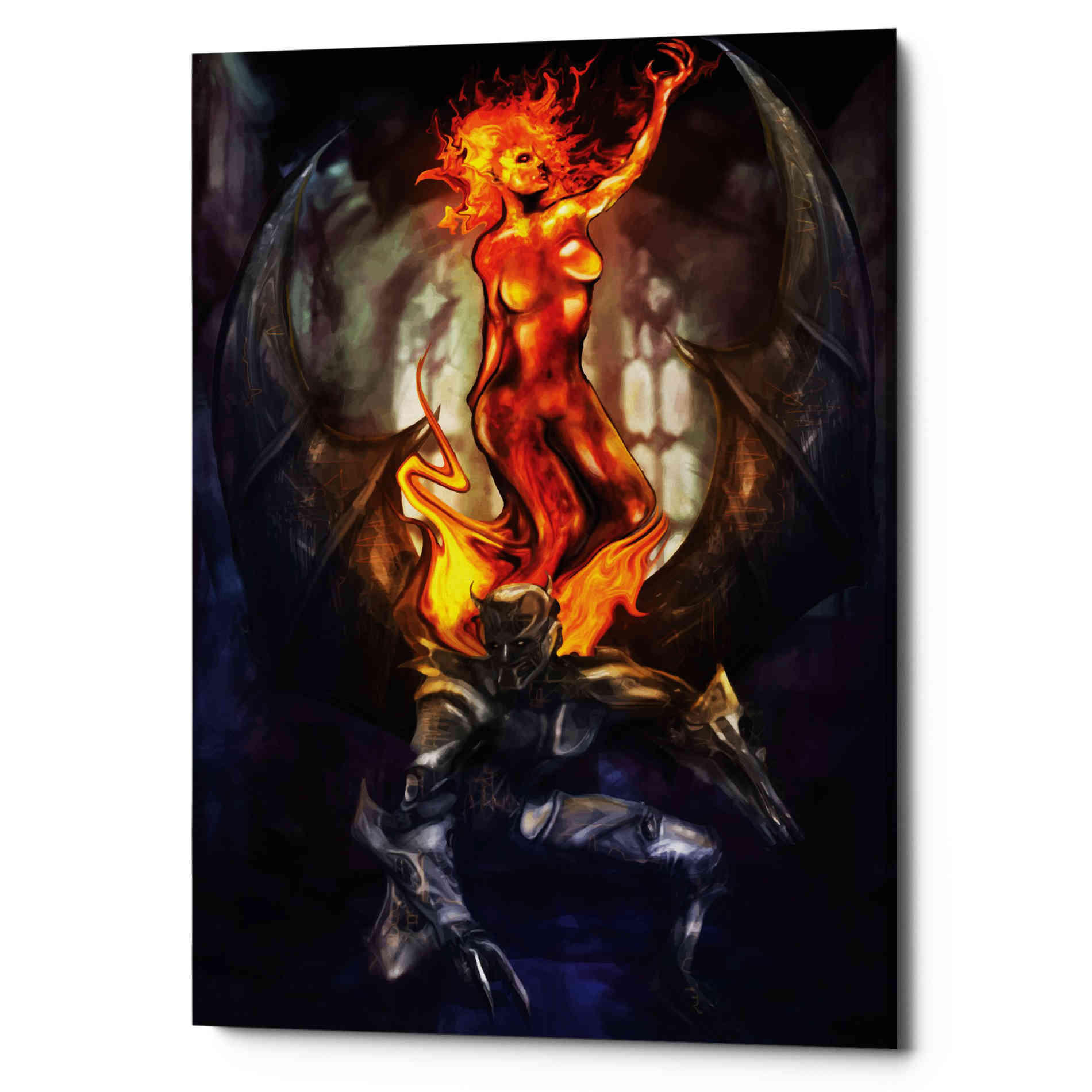 'Final Angel' by Michael StewArt, Canvas Wall Art