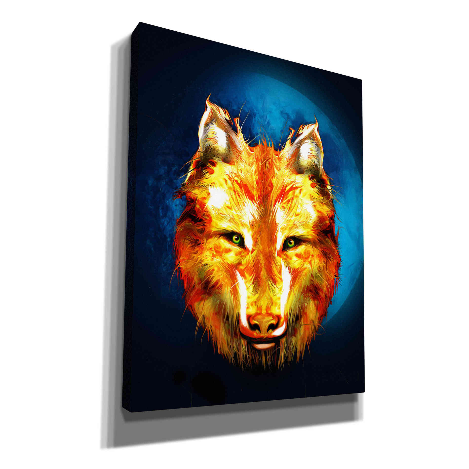 'Lone Wolf' by Michael StewArt, Giclee Canvas Wall Art