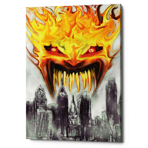 Image of 'Trial By Fire' by Michael StewArt, Canvas Wall Art