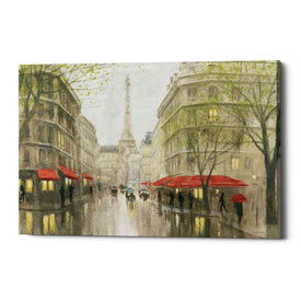 'Impression of Paris' by Myles Sullivan, Canvas Wall Art