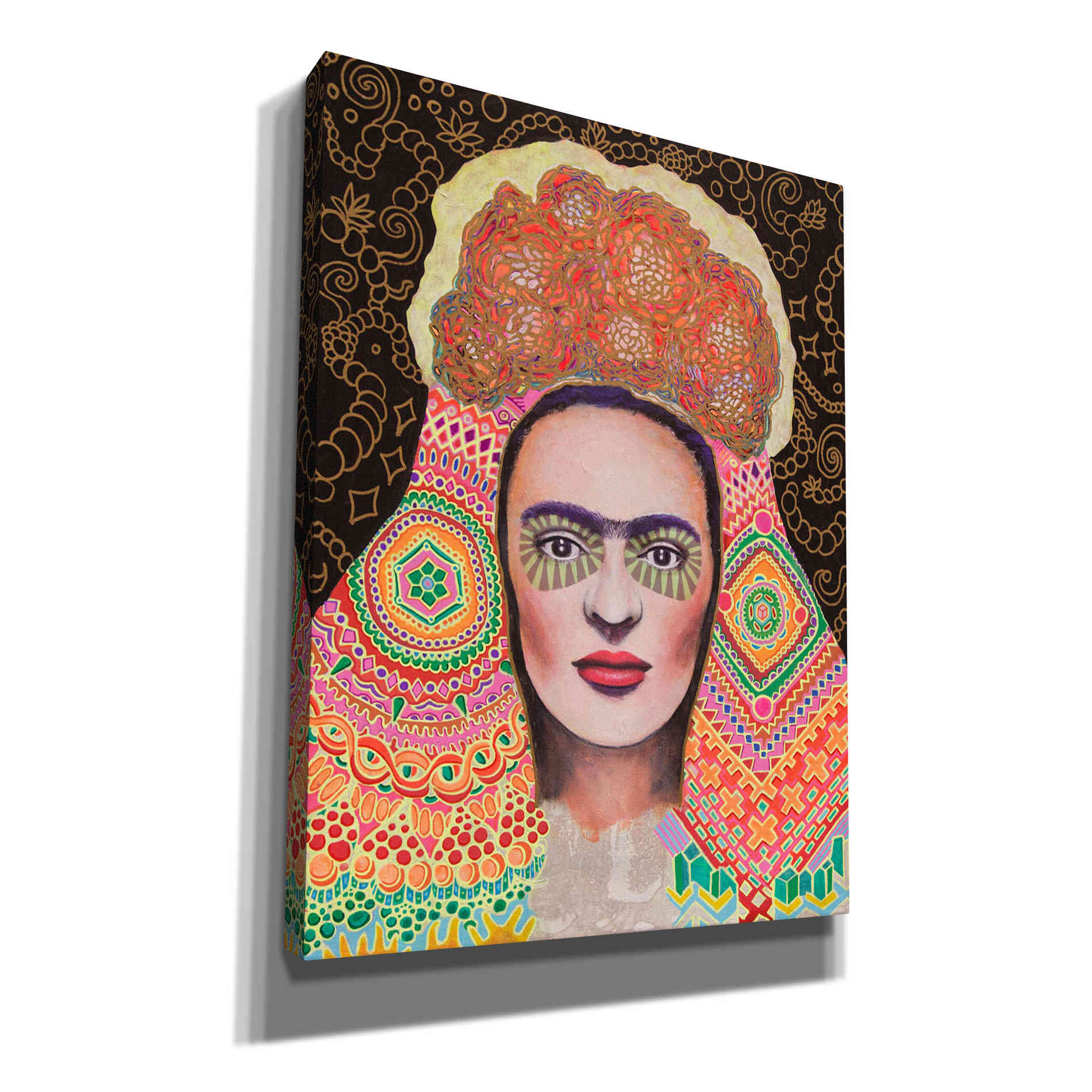 'Frida Santa Muerte' by Surma and Guillen, Canvas Wall Art,Size B Portrait