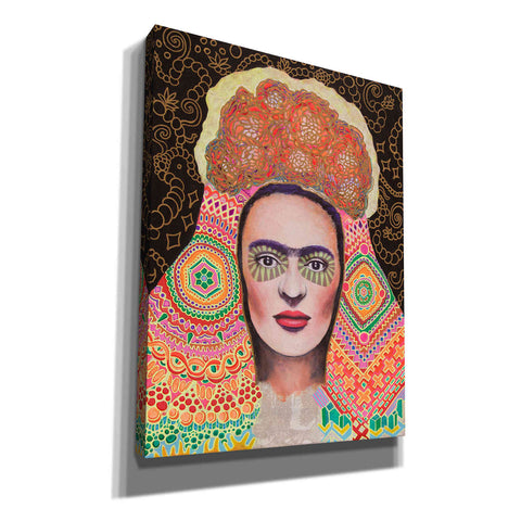 Image of 'Frida Santa Muerte' by Surma and Guillen, Canvas Wall Art,Size B Portrait