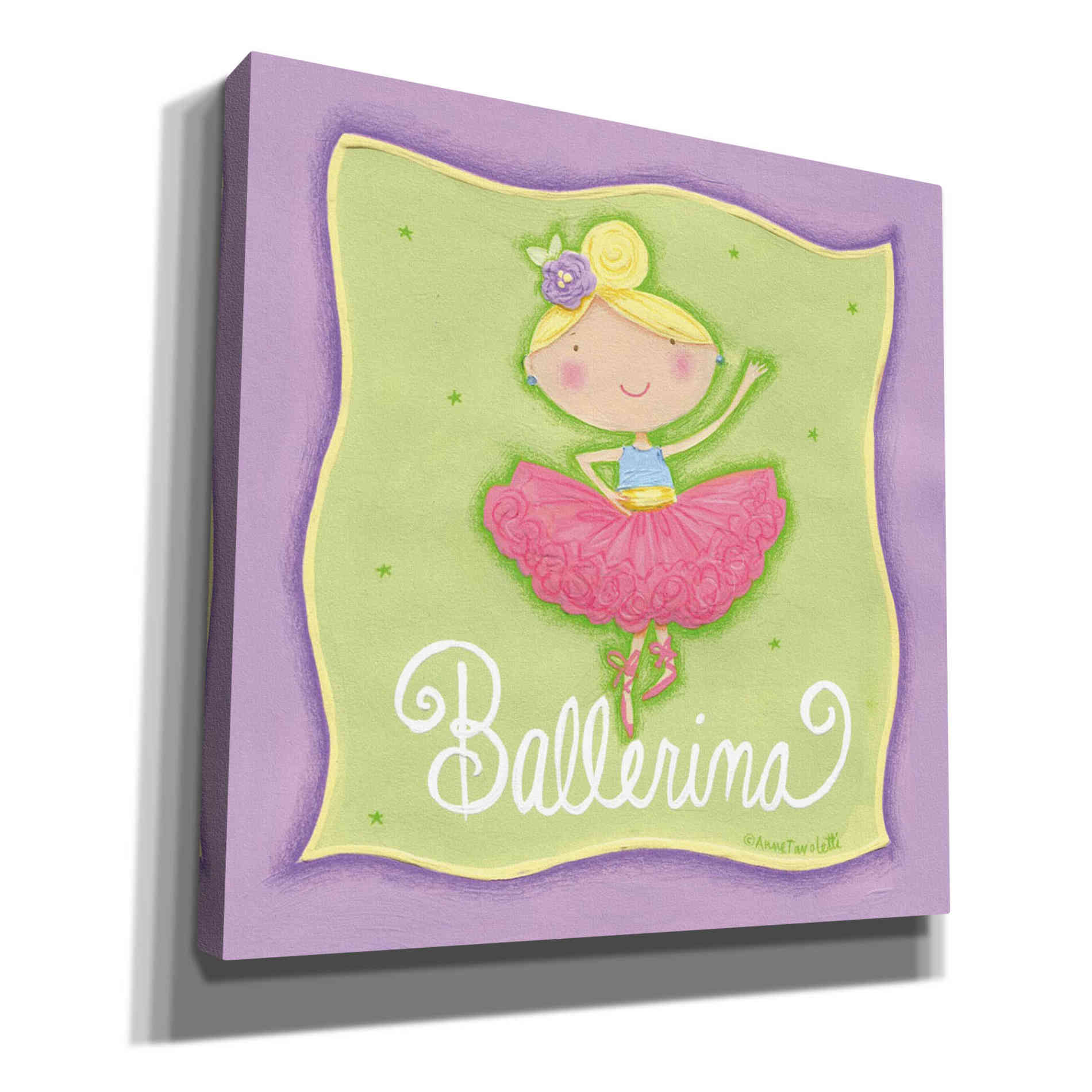 'Ballerina' by Anne Tavoletti, Canvas Wall Art