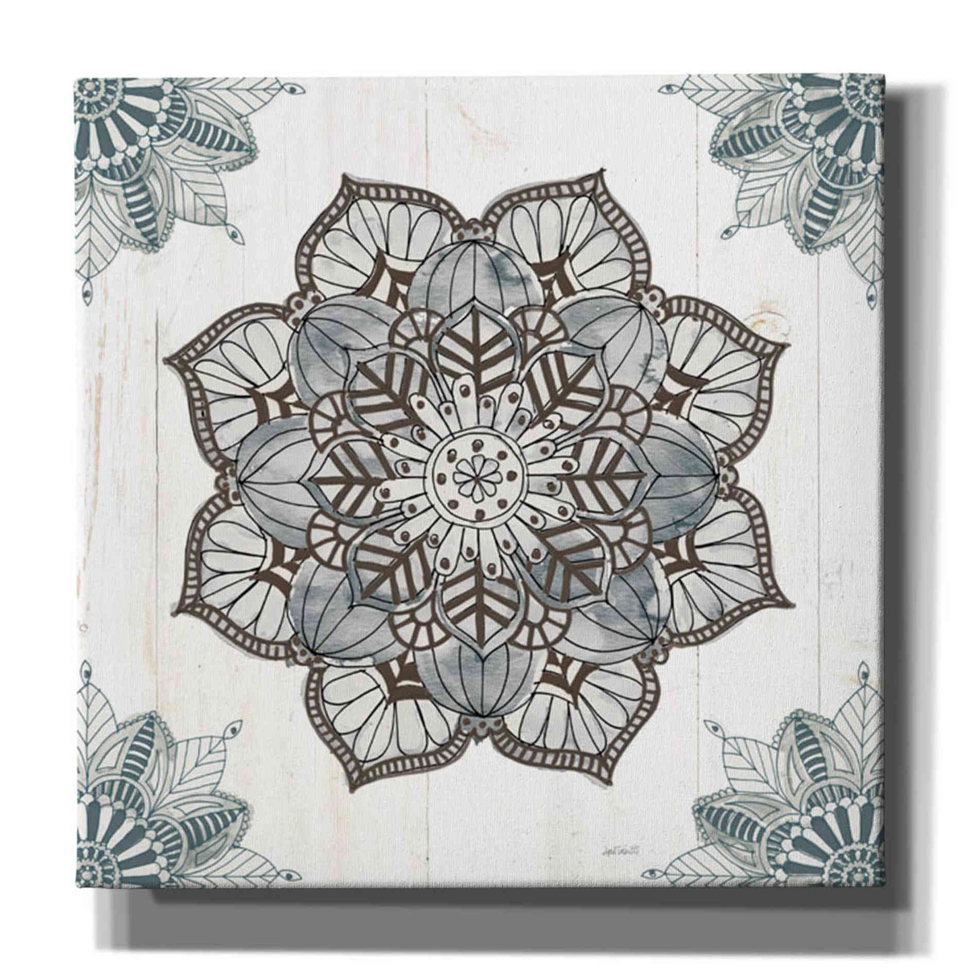 'Mandala Morning I' by Anne Tavoletti, Canvas Wall Art