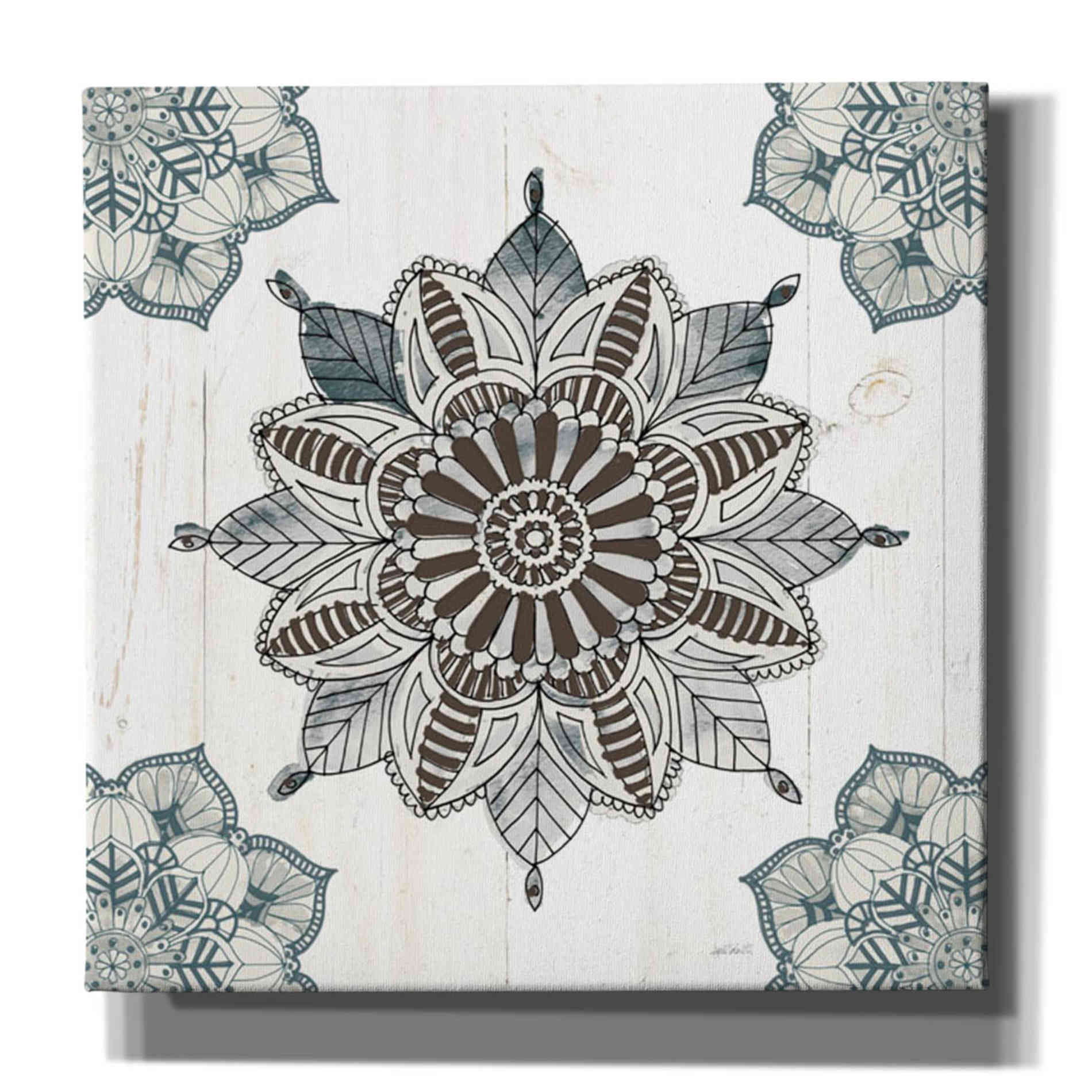 'Mandala Morning II' by Anne Tavoletti, Canvas Wall Art