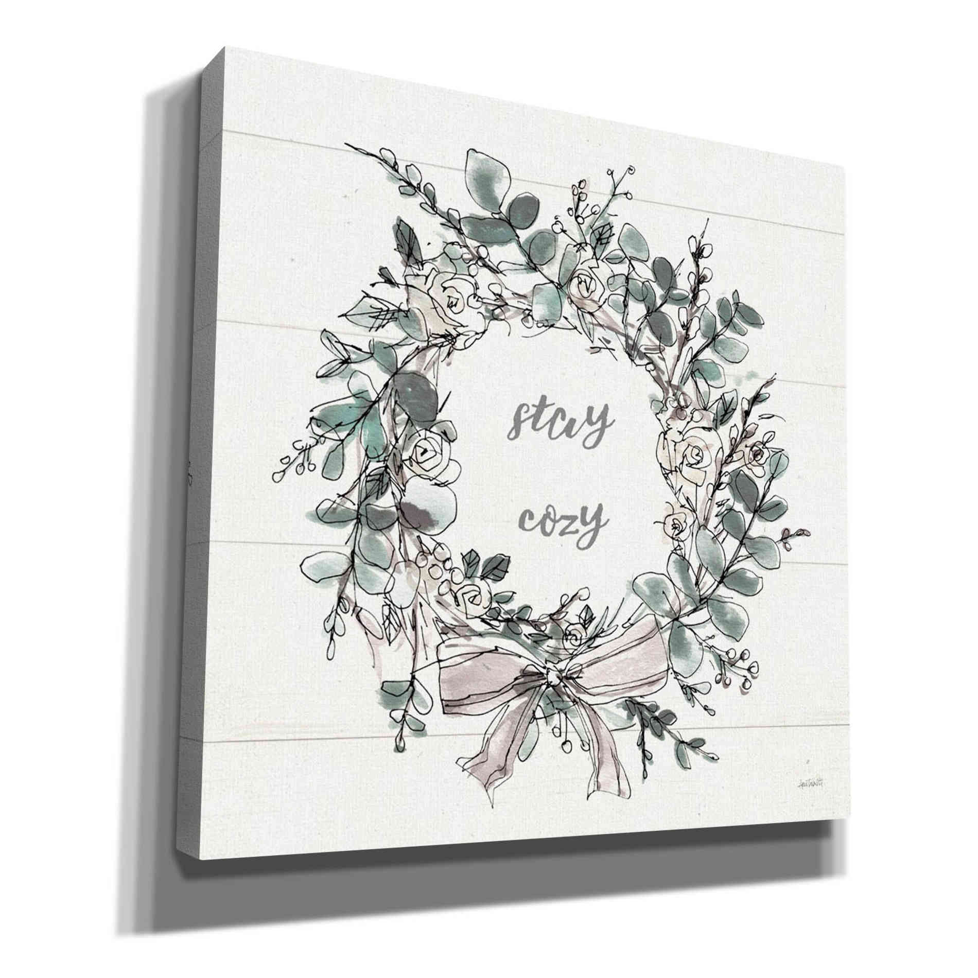 'Modern Farmhouse VII Stay Cozy' by Anne Tavoletti, Canvas Wall Art