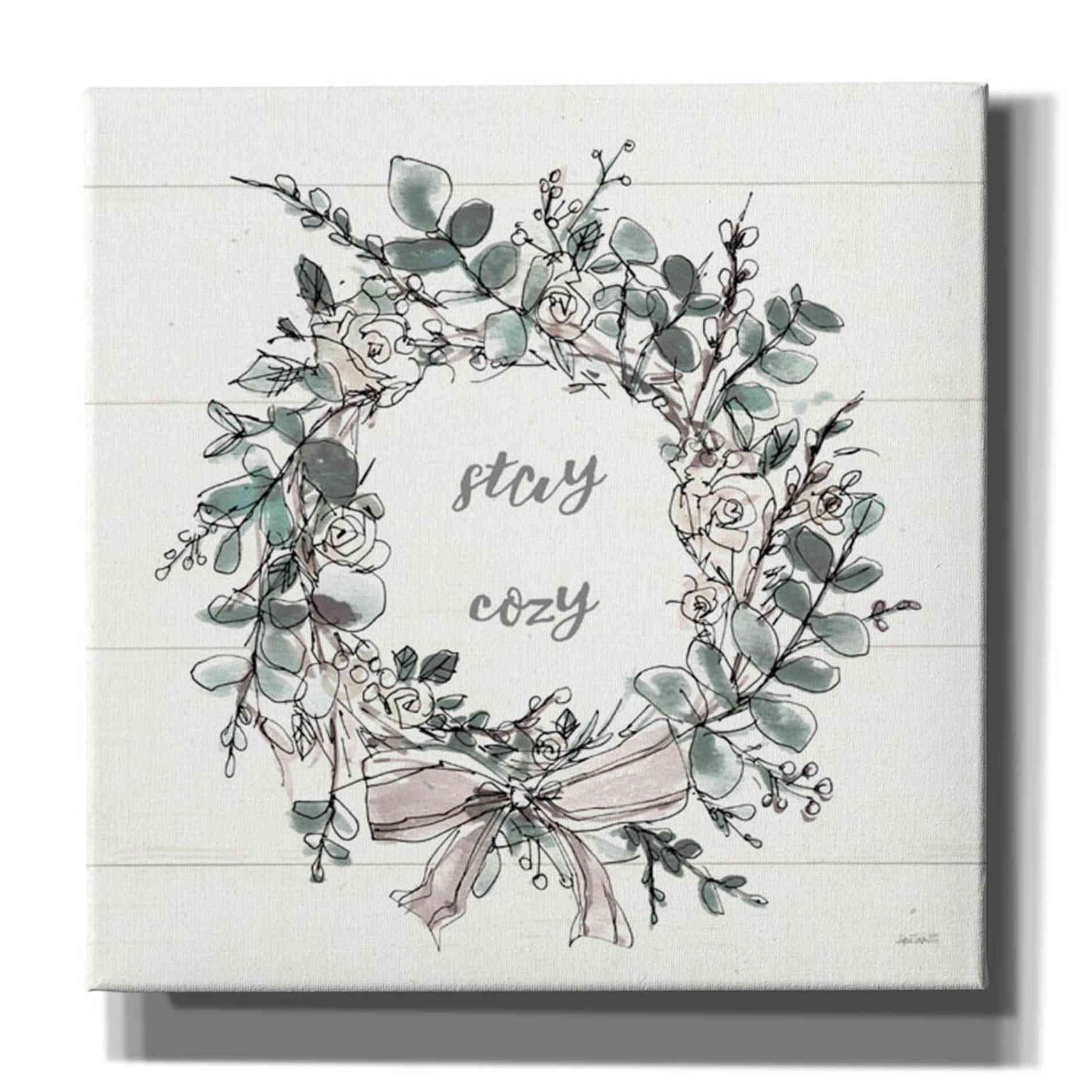 'Modern Farmhouse VII Stay Cozy' by Anne Tavoletti, Canvas Wall Art