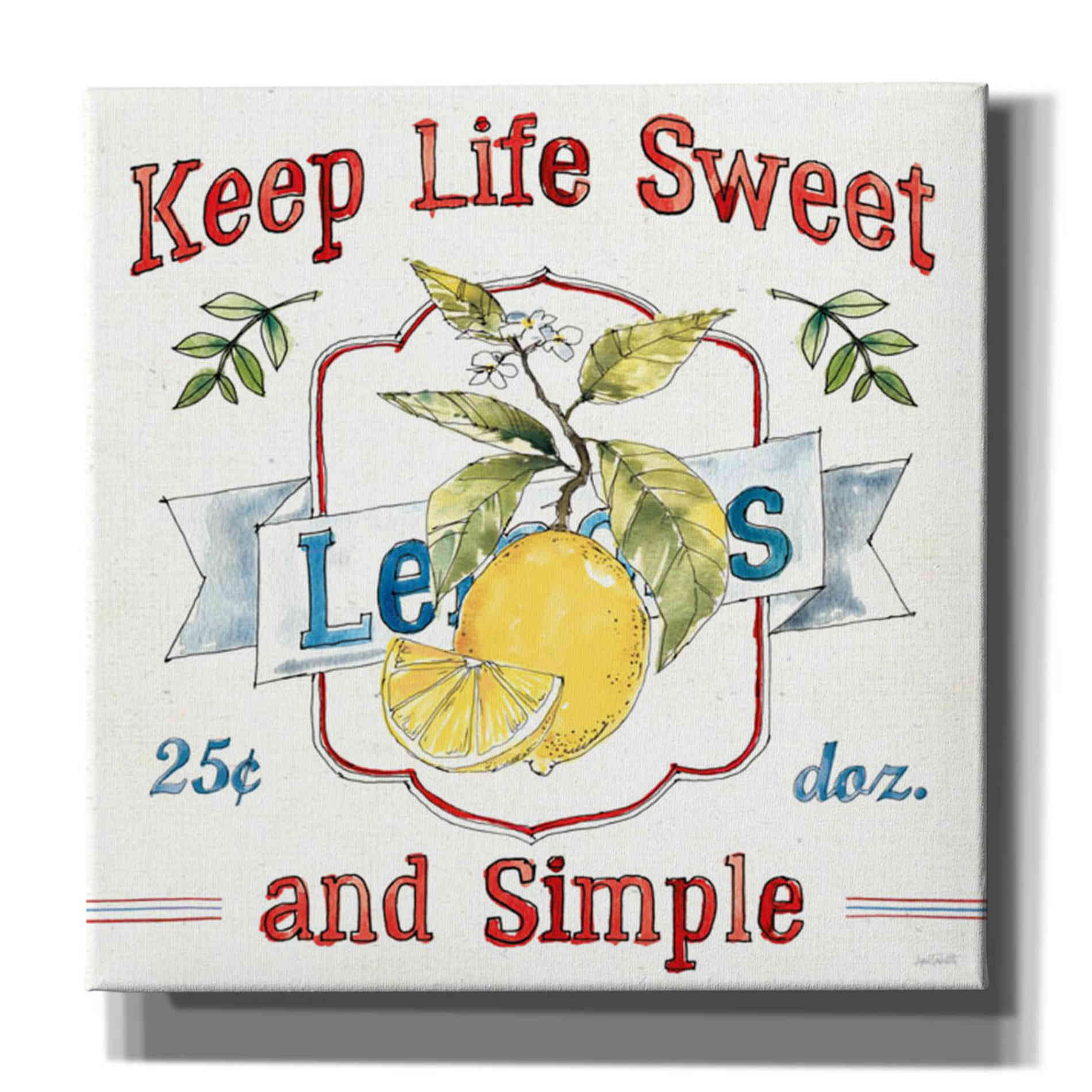 'Fruit Stand II' by Anne Tavoletti, Canvas Wall Art