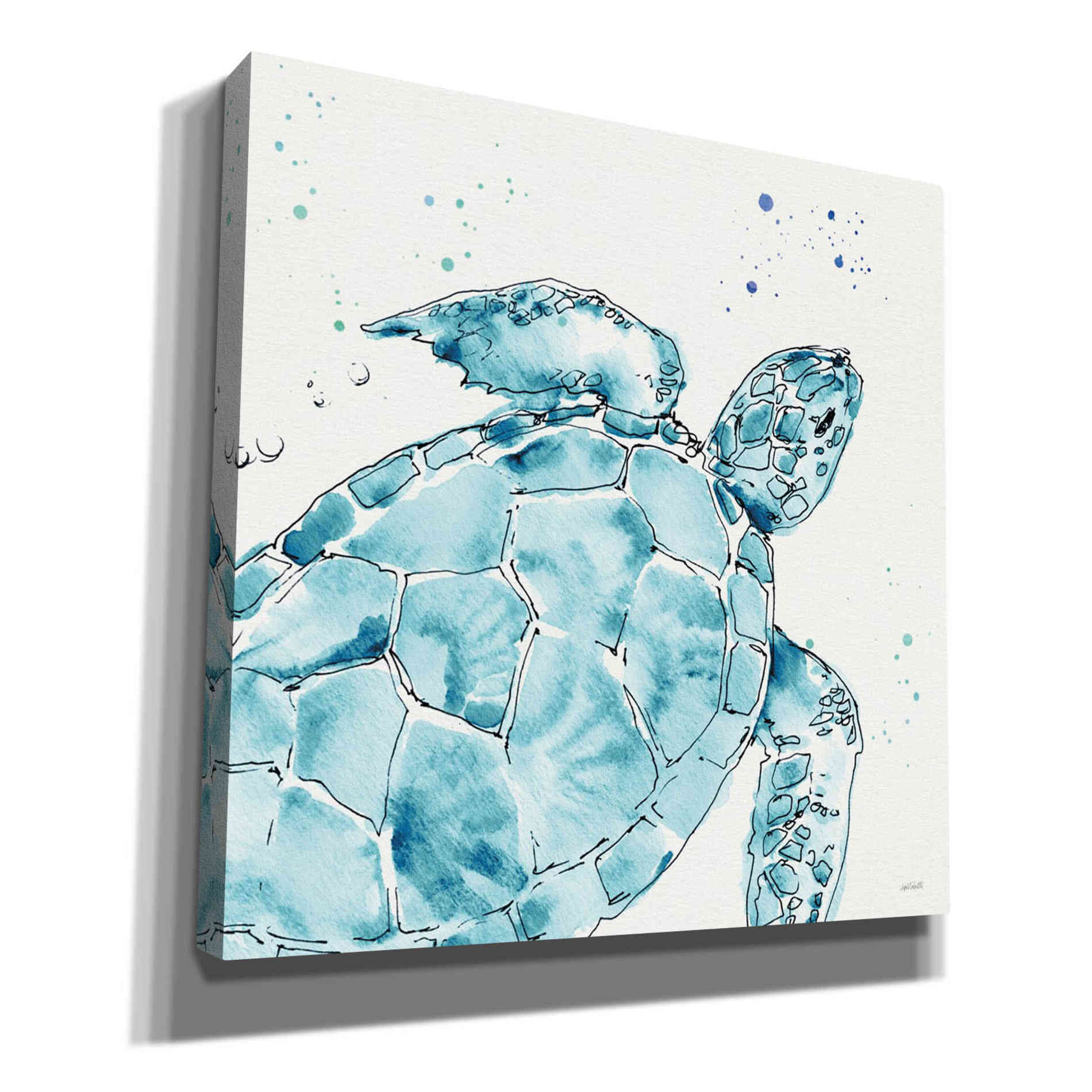 'Deep Sea IX' by Anne Tavoletti, Canvas Wall Art