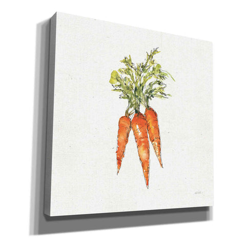 Image of 'Veggie Market V Carrots' by Anne Tavoletti, Canvas Wall Art