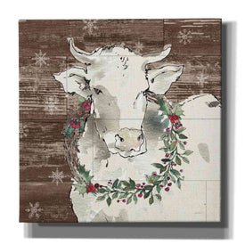 'Modern Farmhouse XII Walnut' by Anne Tavoletti, Canvas Wall Art