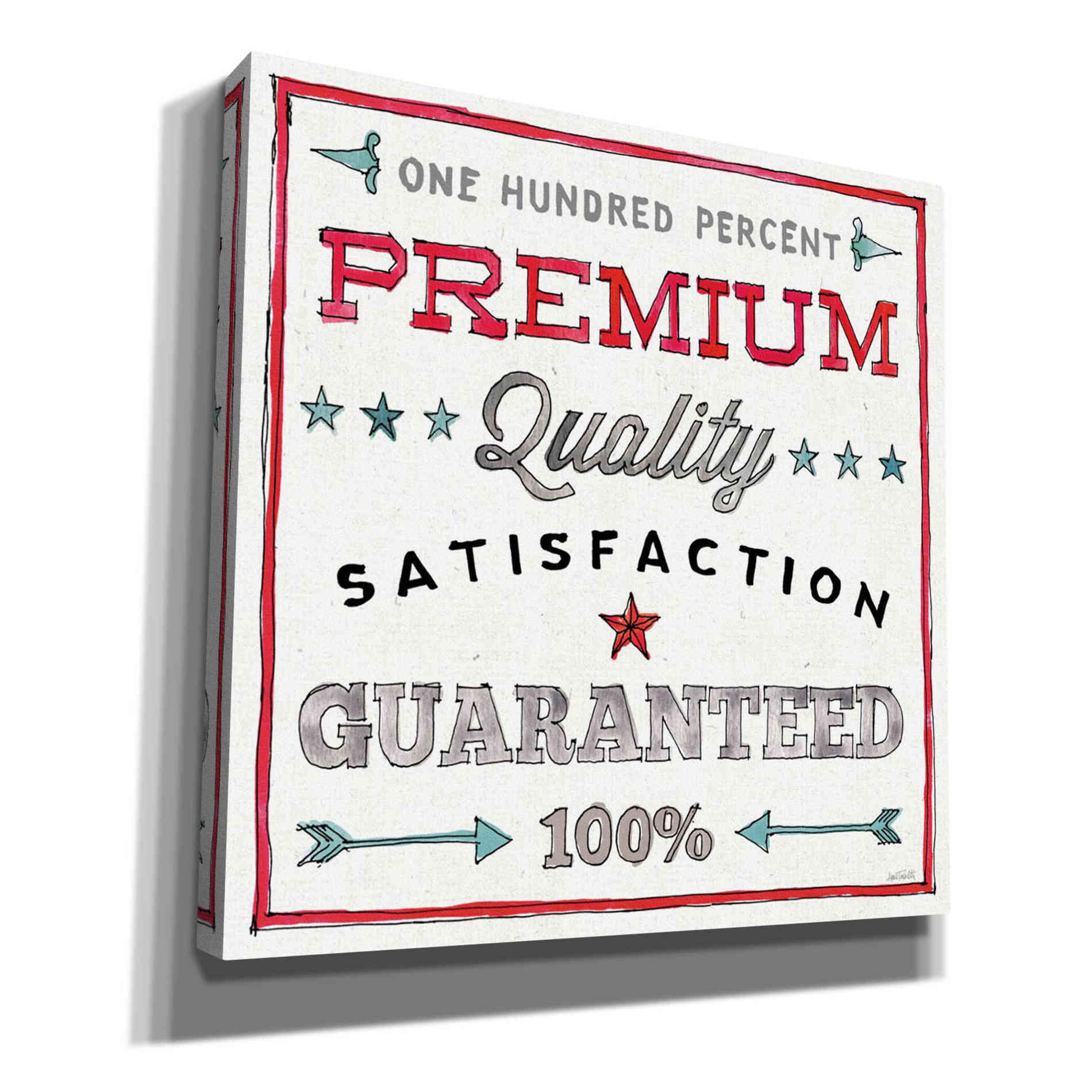 'Farm Signs VII' by Anne Tavoletti, Canvas Wall Art