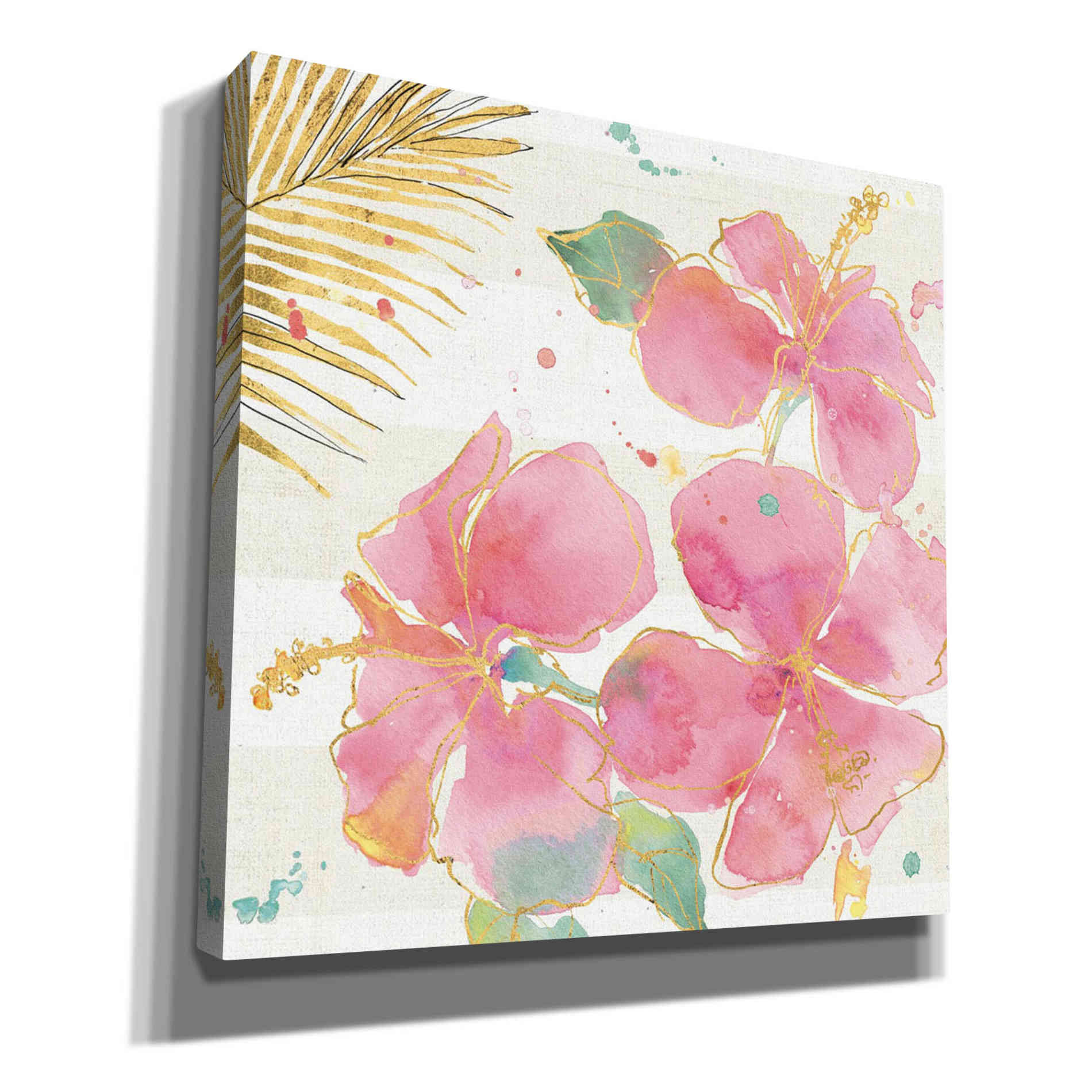 'Flamingo Fever VII' by Anne Tavoletti, Canvas Wall Art