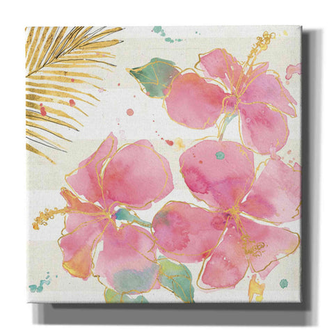 Image of 'Flamingo Fever VII' by Anne Tavoletti, Canvas Wall Art
