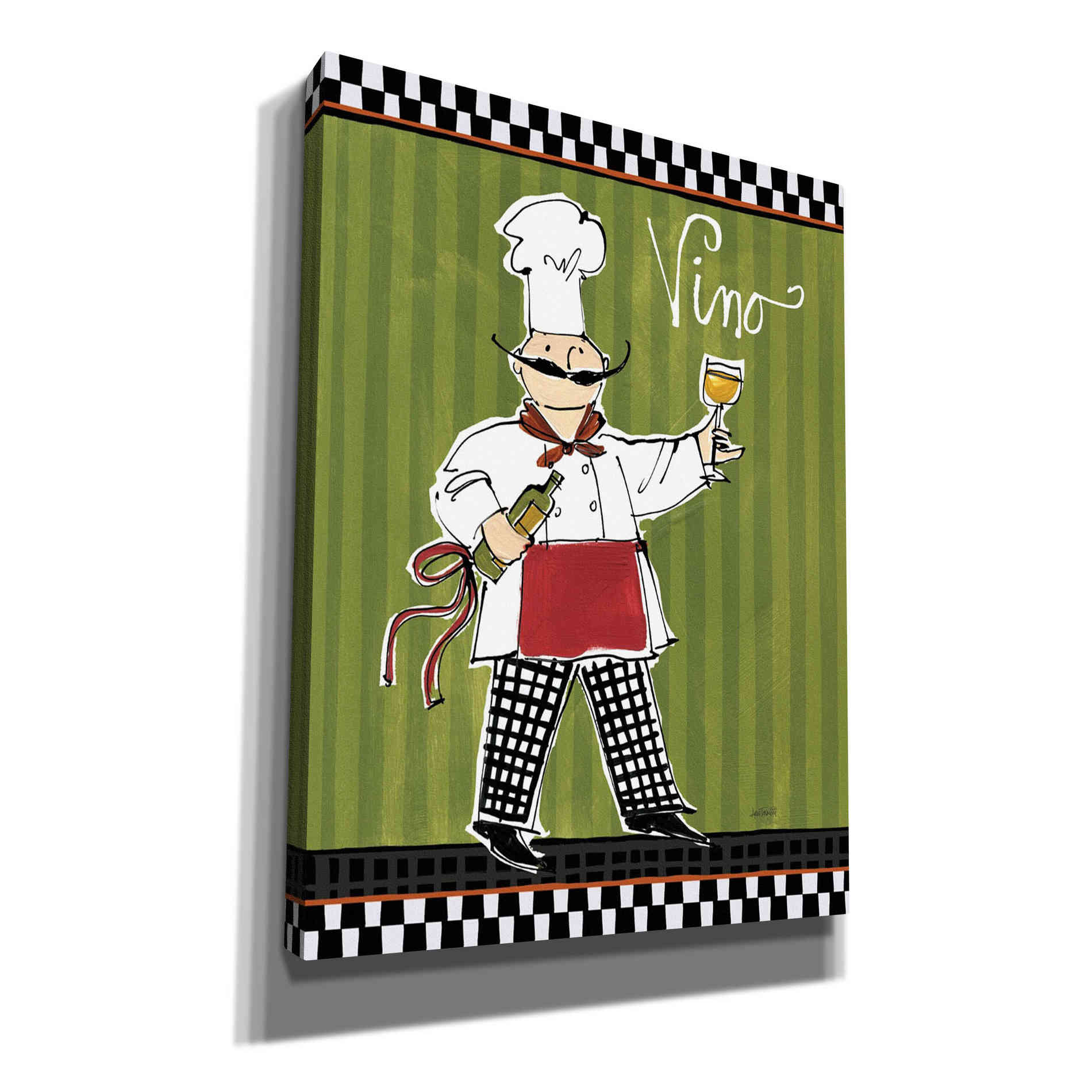 'Chefs on the Go IV' by Anne Tavoletti, Canvas Wall Art