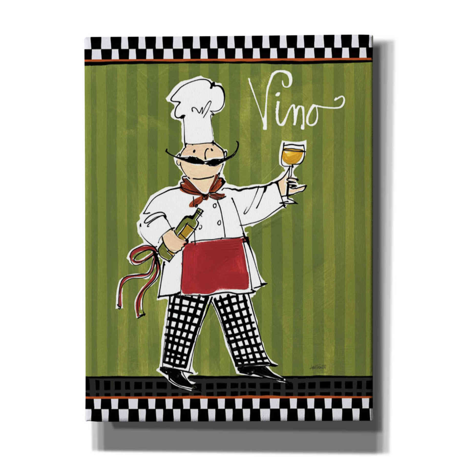 'Chefs on the Go IV' by Anne Tavoletti, Canvas Wall Art