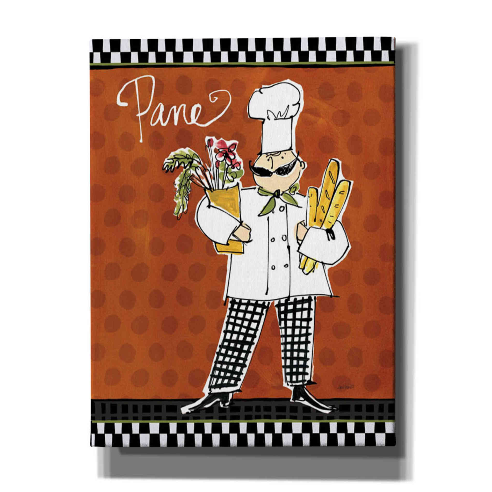 'Chefs on the Go III' by Anne Tavoletti, Canvas Wall Art