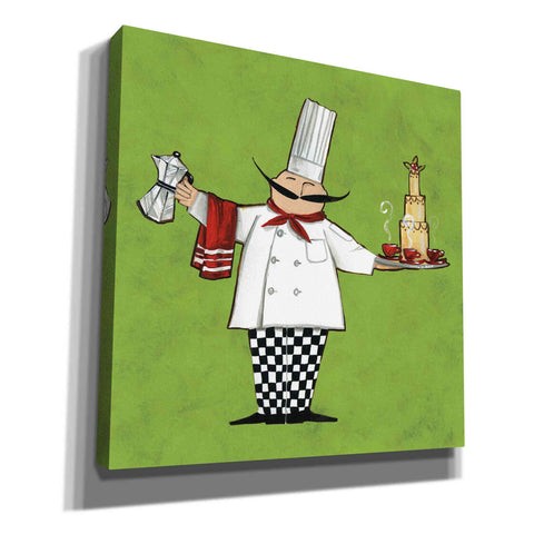 Image of 'Cafe Chef in Color' by Anne Tavoletti, Canvas Wall Art
