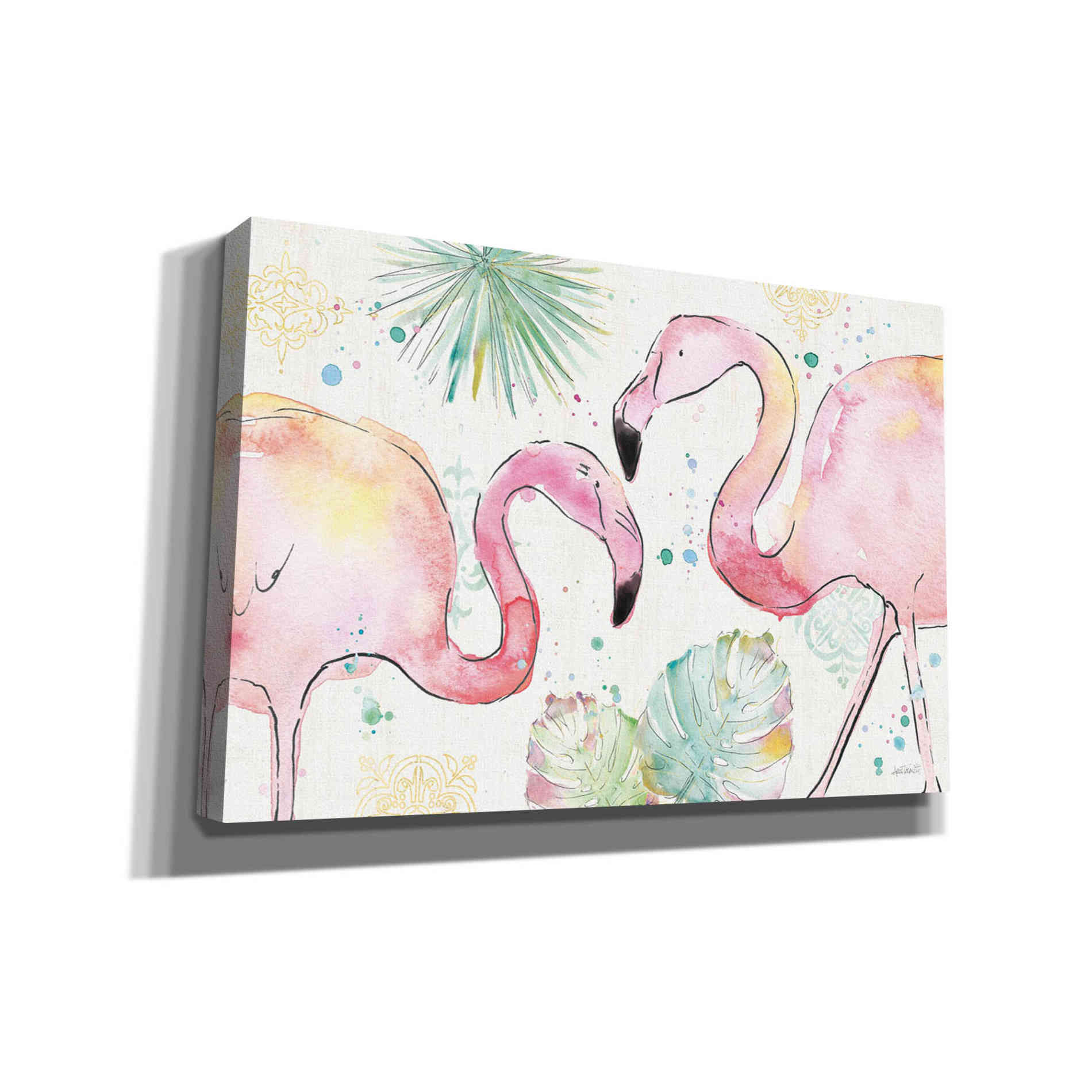 'Palm Passion I' by Anne Tavoletti, Canvas Wall Art