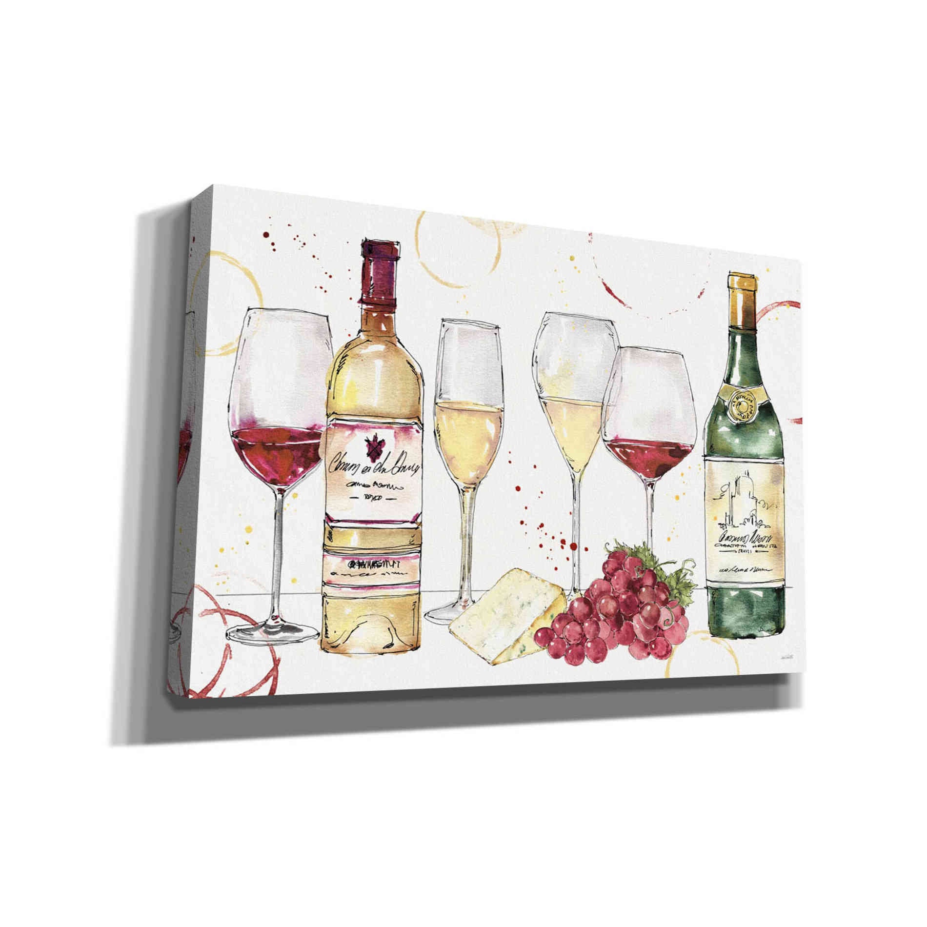 'Oaked and Aged I' by Anne Tavoletti, Canvas Wall Art