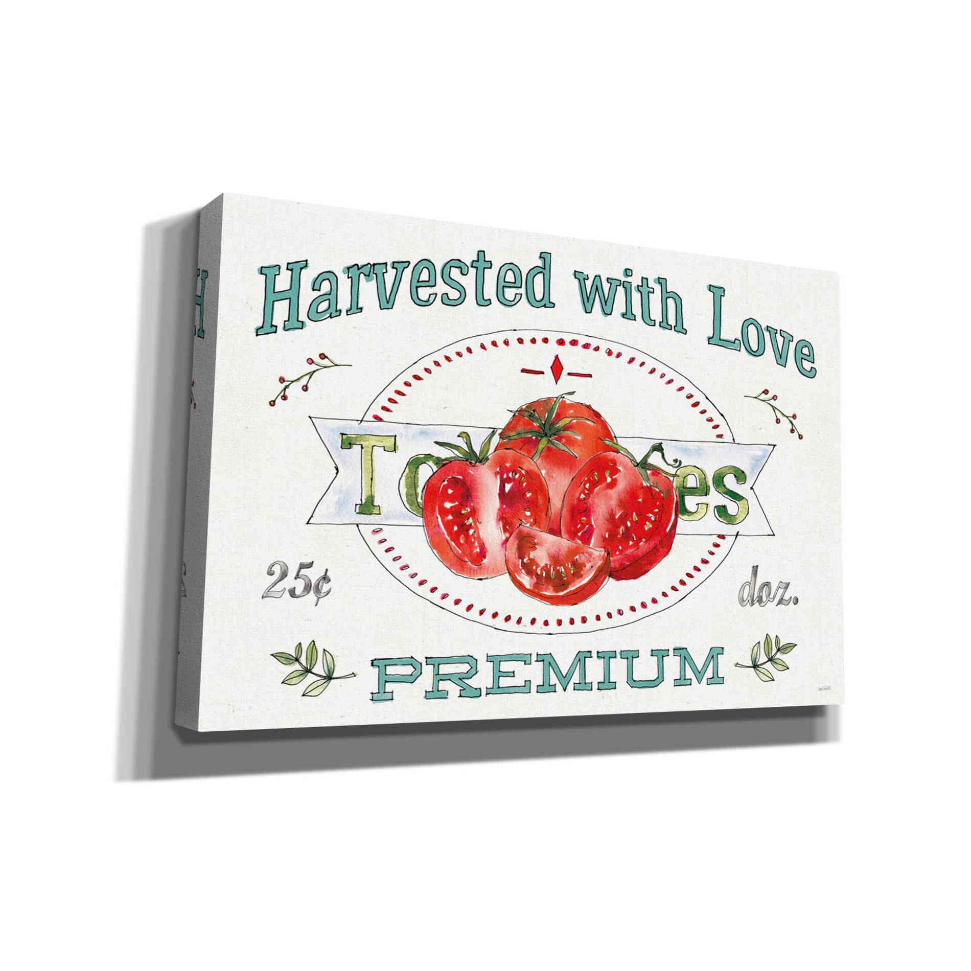 'Veggie Market I' by Anne Tavoletti, Canvas Wall Art