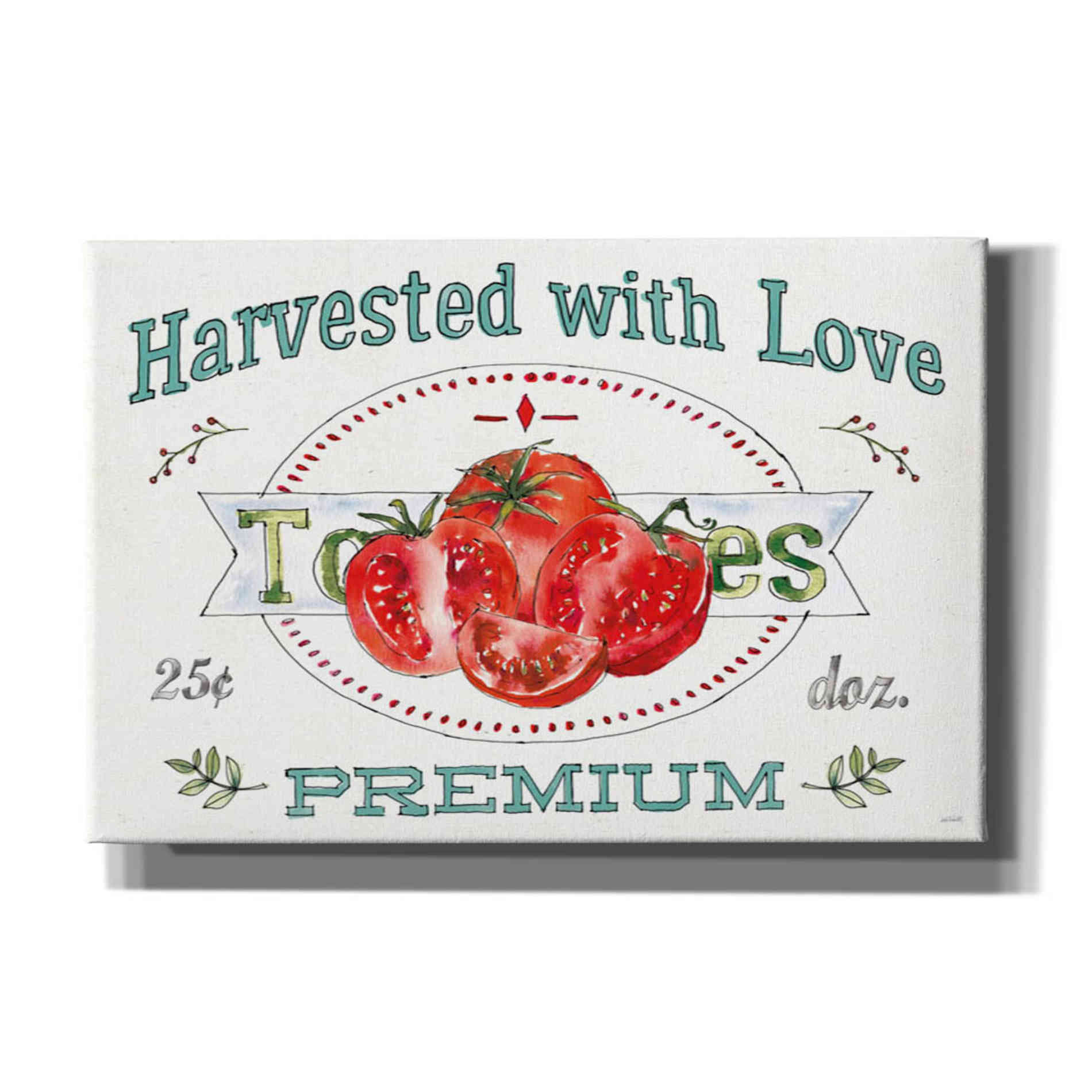 'Veggie Market I' by Anne Tavoletti, Canvas Wall Art