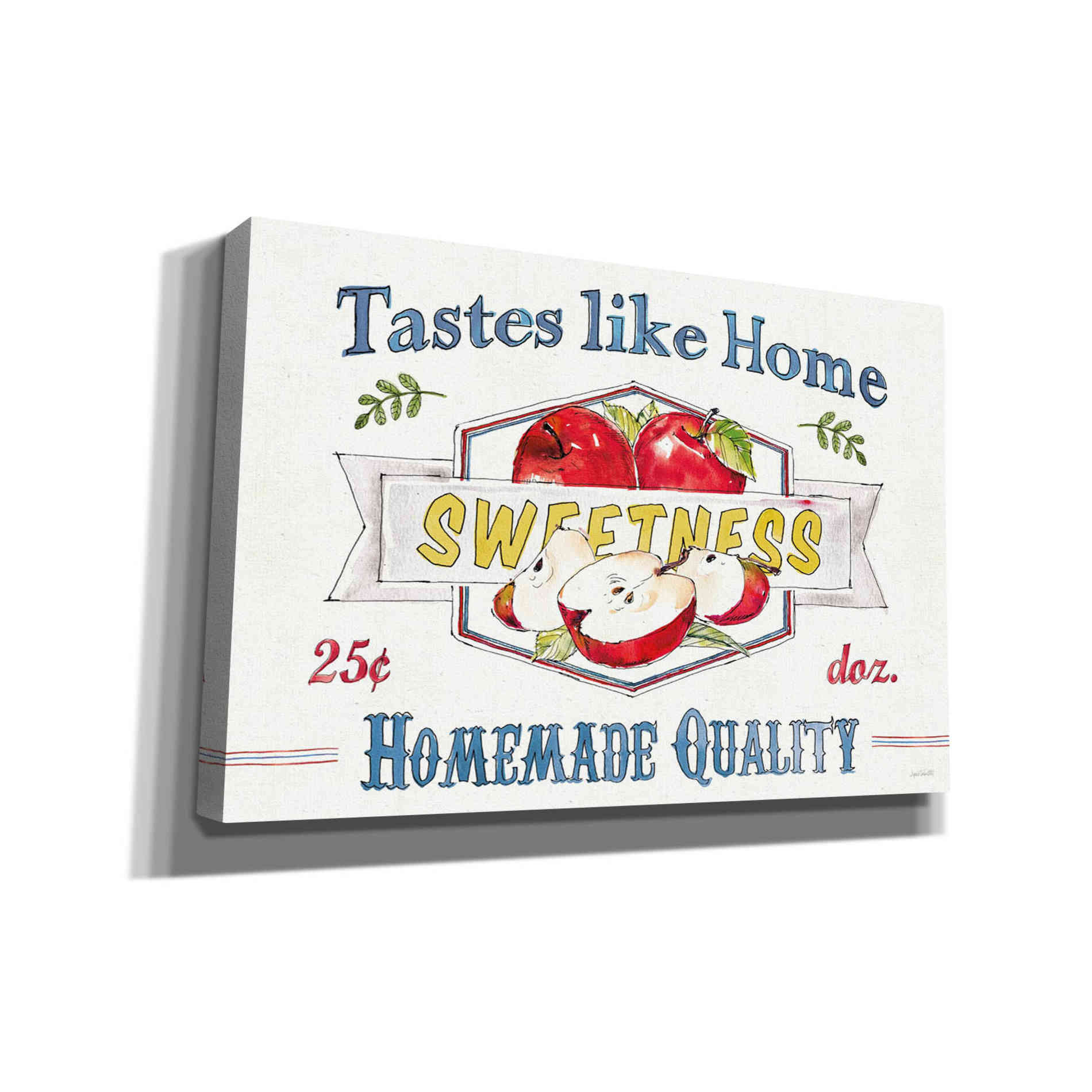 'Fruit Stand I' by Anne Tavoletti, Canvas Wall Art